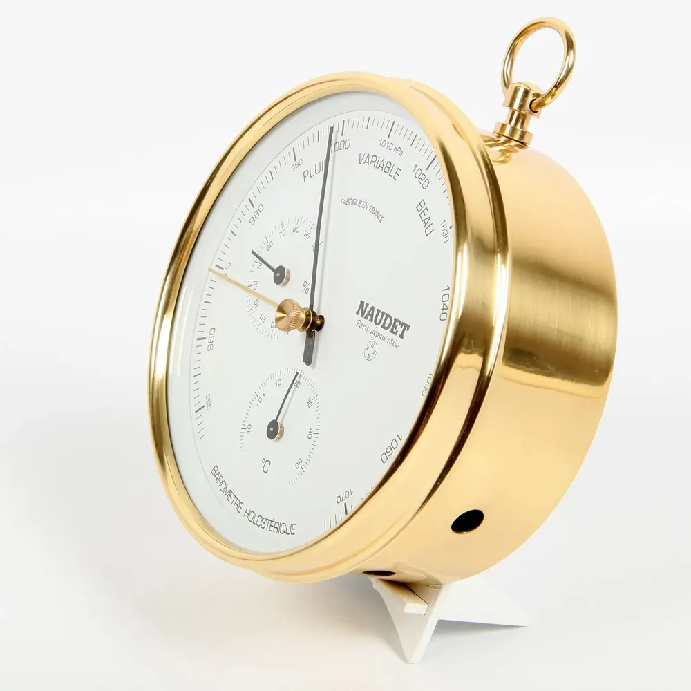 Other wall decoration - 12CM TRIPLE FUNCTION BAROMETERS - NAUDET