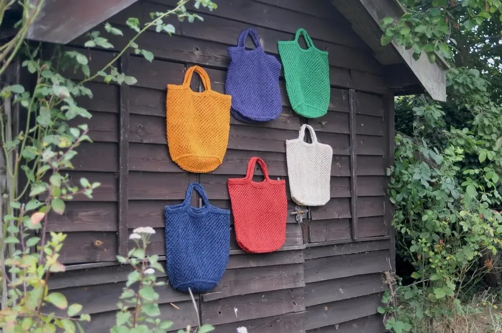 Sacs et cabas - Sac cabas en macramé de jute - MAISON BENGAL