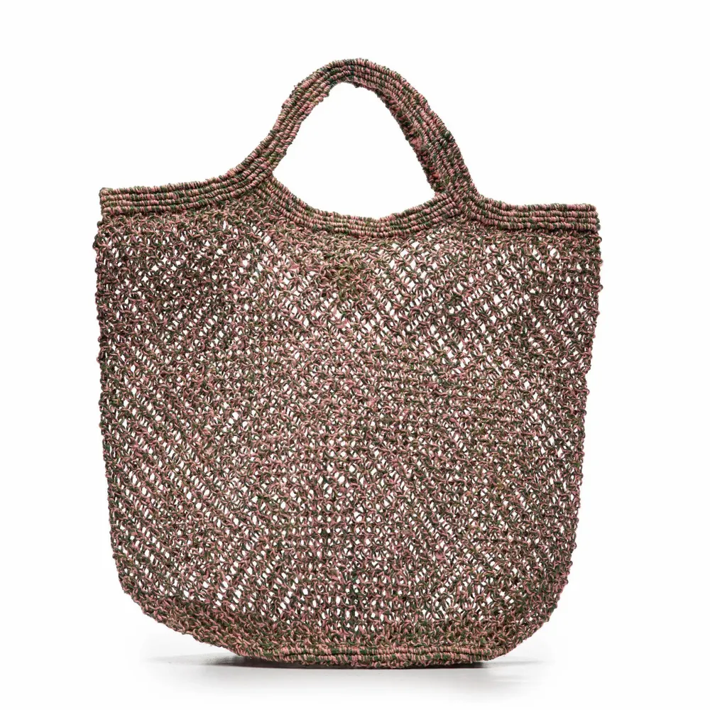 Bags and totes - Jute macramé bags mixed cord - MAISON BENGAL