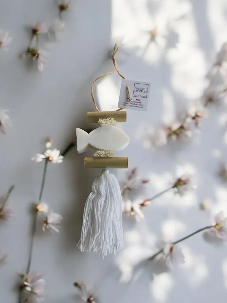 Savons - Tresse 1 Savon Poisson Bergamote - FABRIQUE LOMAELLE