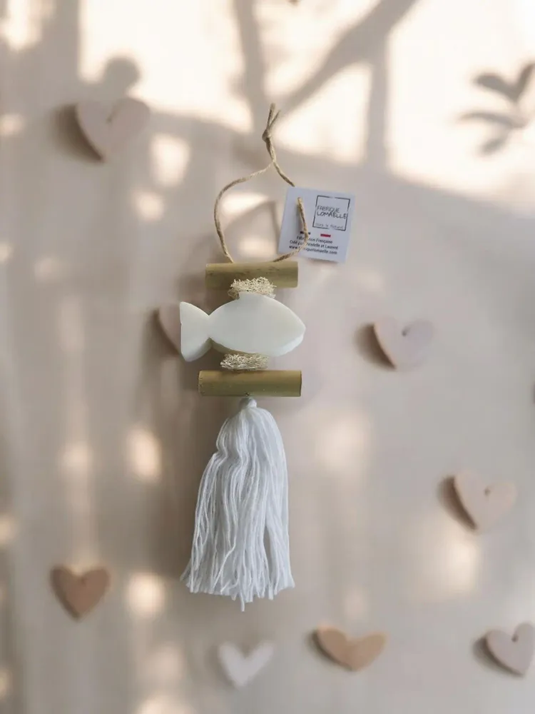 Savons - Tresse 1 Savon Poisson Bergamote - FABRIQUE LOMAELLE