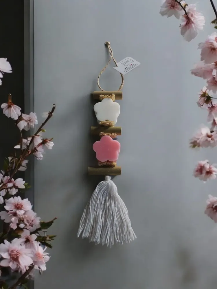 Savons - Tresse 1 Savon Fleur Bergamote et 1 Savon Fleur Rose - FABRIQUE LOMAELLE