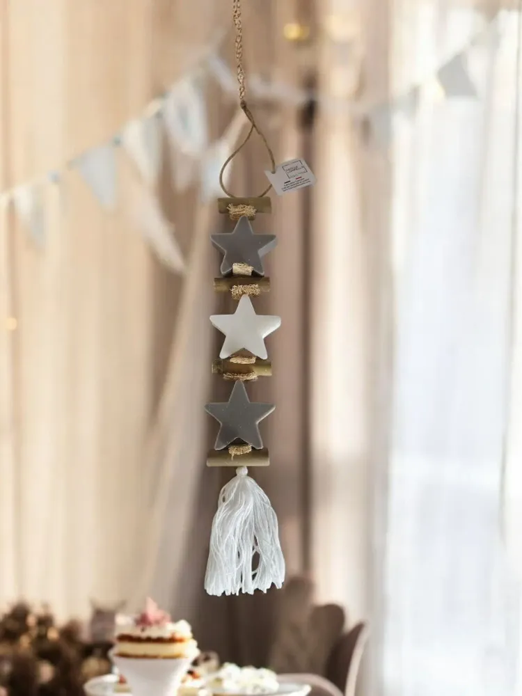 Savons - tresse 1 Savon Etoile Grise et 1 Savon Etoile Bergamote 1 Savon Etoile Grise - FABRIQUE LOMAELLE