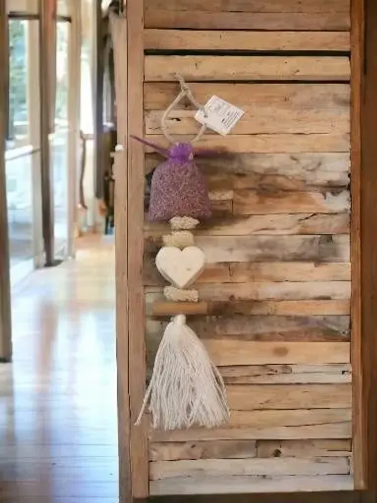 Savons - Tresse 1 Sachet de Lavandin 1 Cœur Lavande Fleur - FABRIQUE LOMAELLE