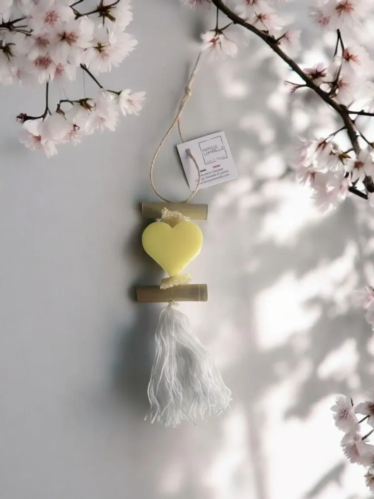 Soaps - Braid 1 Lemon Heart Soap - FABRIQUE LOMAELLE