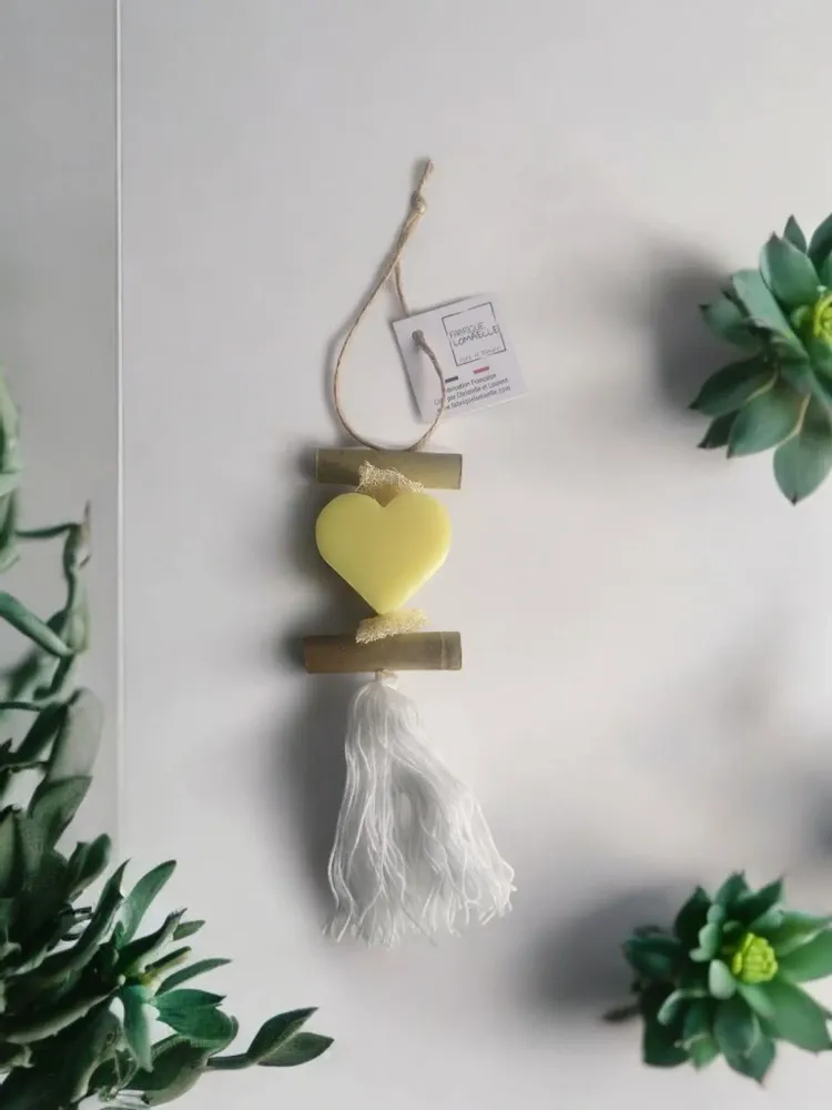 Soaps - Braid 1 Lemon Heart Soap - FABRIQUE LOMAELLE