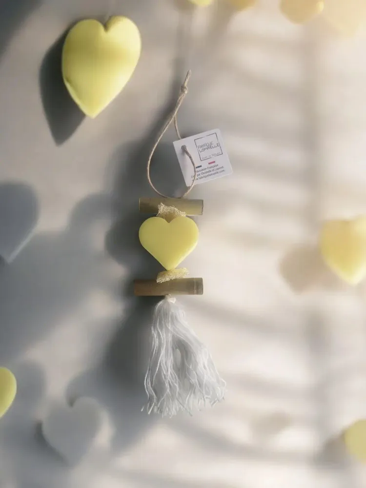 Soaps - Braid 1 Lemon Heart Soap - FABRIQUE LOMAELLE