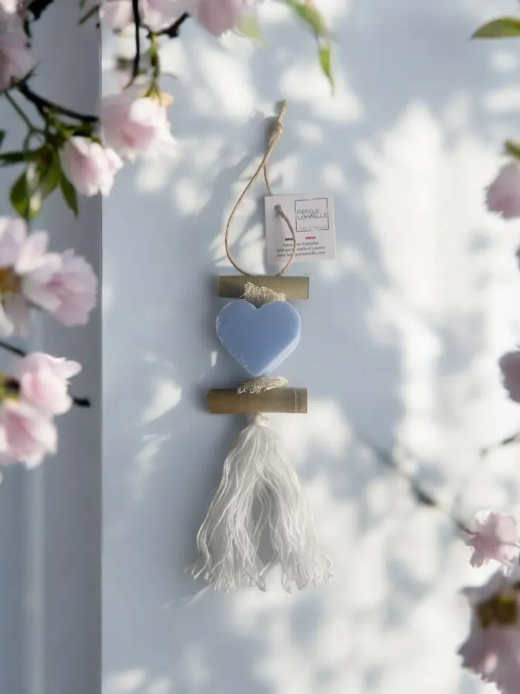 Soaps - Braid 1 Foamy Heart-Shaped Scented Soap - FABRIQUE LOMAELLE