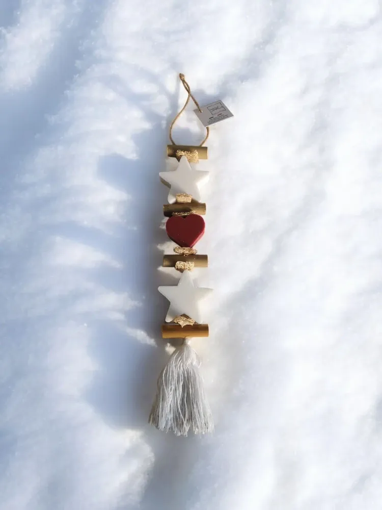 Soaps - braid 1 Bergamot Star Soap and 1 Nag Champa Heart Soap 1 Bergamot Star Soap - FABRIQUE LOMAELLE