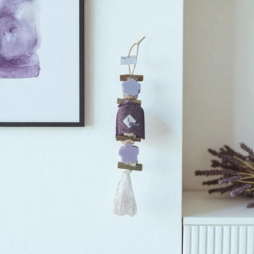 Savons - Tresse 1 Savon Fleur Lavande 1 sachet de lavandin 1 Savon Fleur Lavande - FABRIQUE LOMAELLE