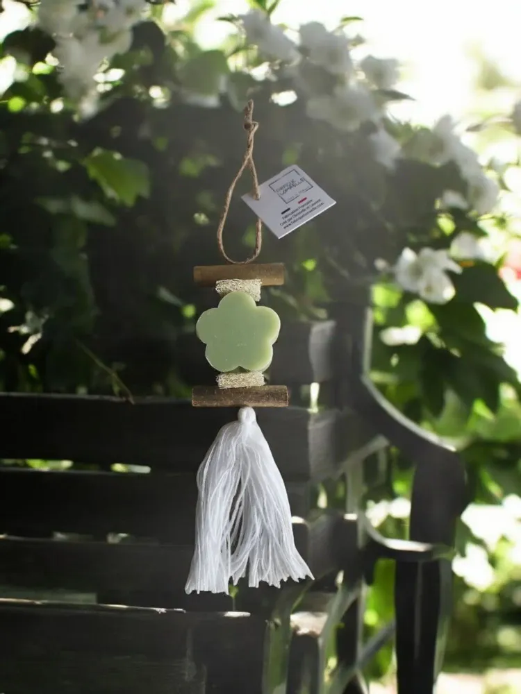 Savons - Tresse 1 Savon Fleur Verveine - FABRIQUE LOMAELLE