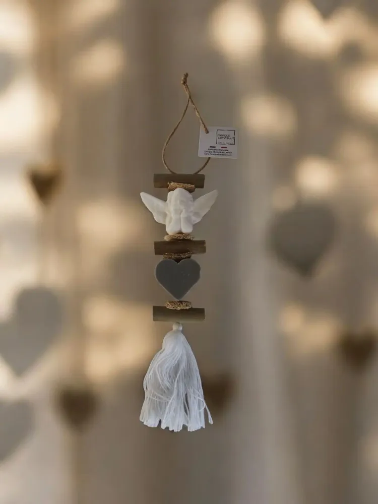 Savons - Tresse 1 Savon Ange Bergamote et 1 Cœur Gris Opium - FABRIQUE LOMAELLE