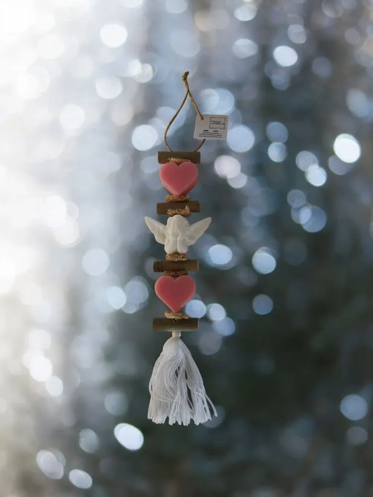 Savons - Tresse 1 Savon Cœur Rose 1 Savon Ange Bergamote 1 Savon Cœur Rose - FABRIQUE LOMAELLE