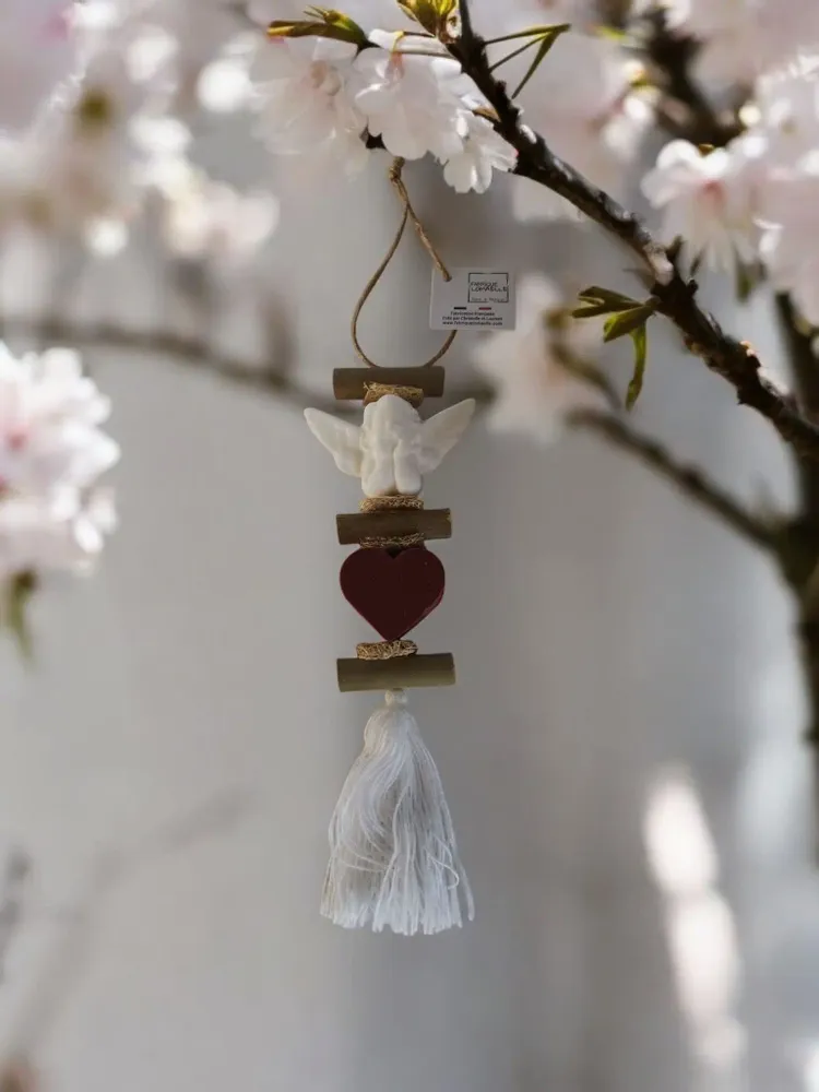 Soaps - Braided with 1 Angel Bergamot Soap and 1 Nag Champa Heart Soap - FABRIQUE LOMAELLE