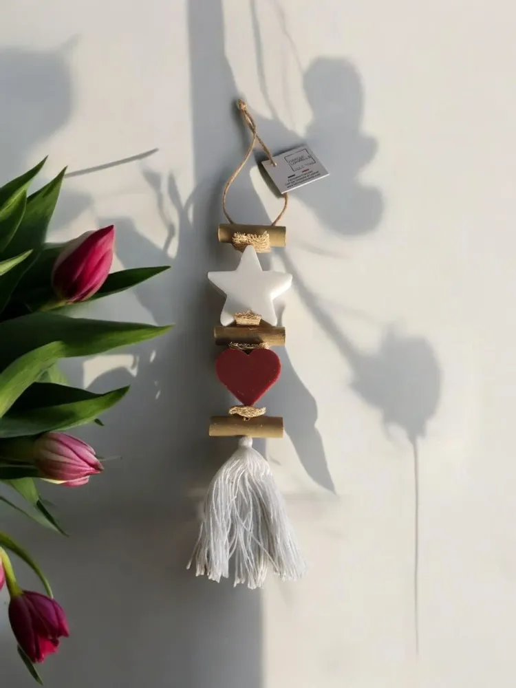 Savons - Tresse 1 Savon Etoile Bergamote et 1 Savon Cœur Nag Champa - FABRIQUE LOMAELLE