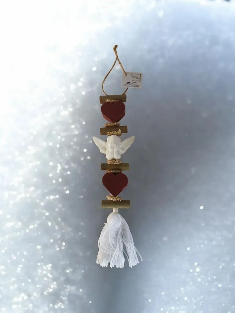 Soaps - Braided 1 Nag Champa Heart Soap and 1 Bergamot Angel Soap 1 Nag Champa Heart - FABRIQUE LOMAELLE