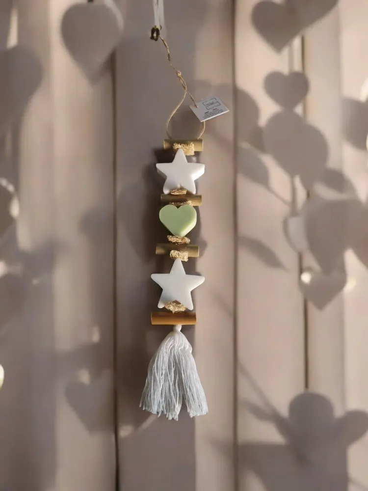 Soaps - braid 1 Star Bergamot Soap and 1 Heart Verbena Soap 1 Star Bergamot Soap - FABRIQUE LOMAELLE