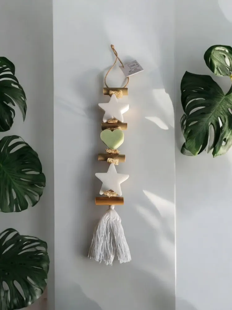 Soaps - braid 1 Star Bergamot Soap and 1 Heart Verbena Soap 1 Star Bergamot Soap - FABRIQUE LOMAELLE