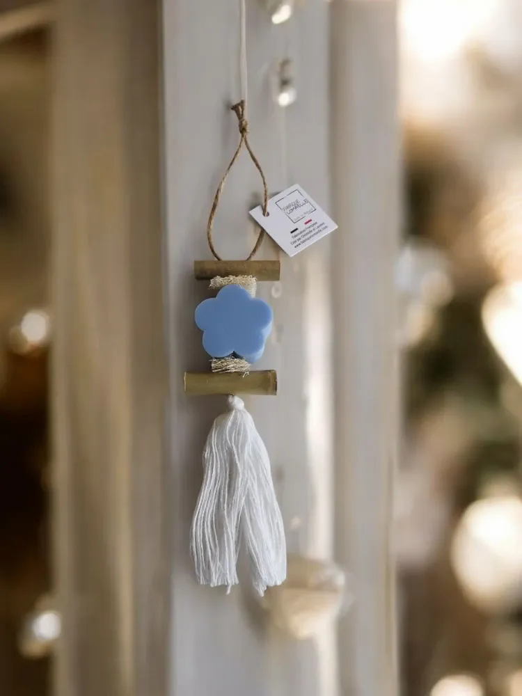 Savons - Tresse 1 Savon Fleur Ecume - FABRIQUE LOMAELLE