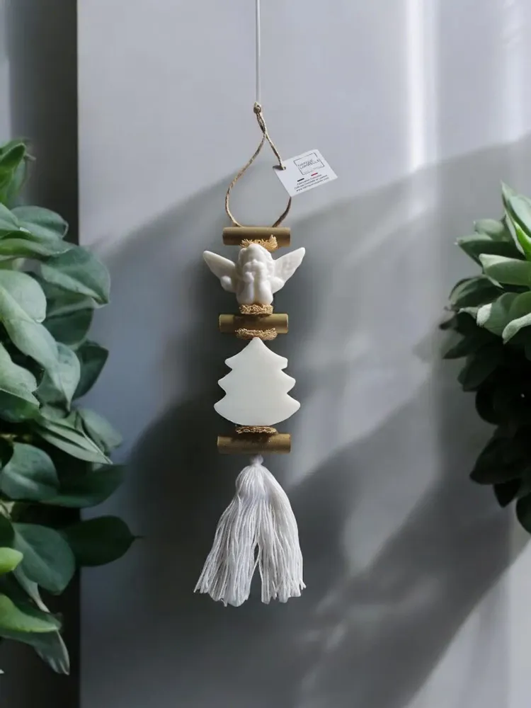 Savons - Tresse 1 Savon Ange Blanc Bergamote et 1 Savon Sapin Blanc Beramote - FABRIQUE LOMAELLE