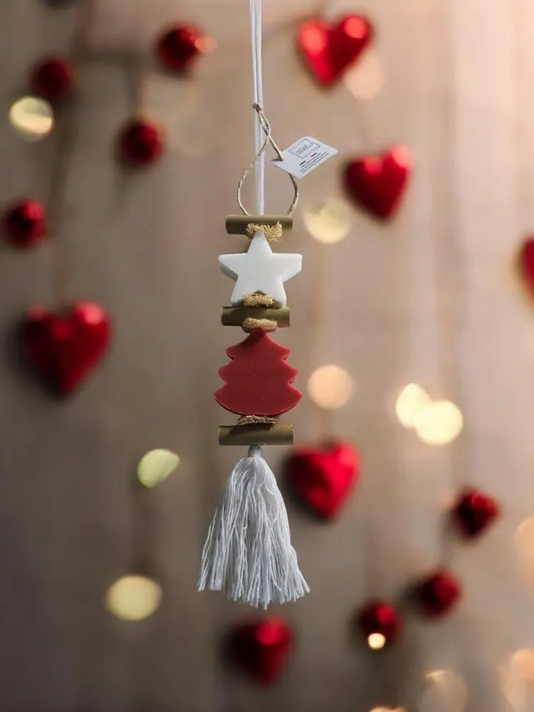 Savons - Tresse 1 Etoile Blanche Bergamote et 1 Savon Sapin Fruit Rouge - FABRIQUE LOMAELLE