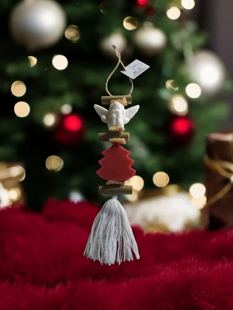 Savons - Tresse 1 Savon Ange Bergamote et 1 Savon Sapin Fruit Rouge - FABRIQUE LOMAELLE