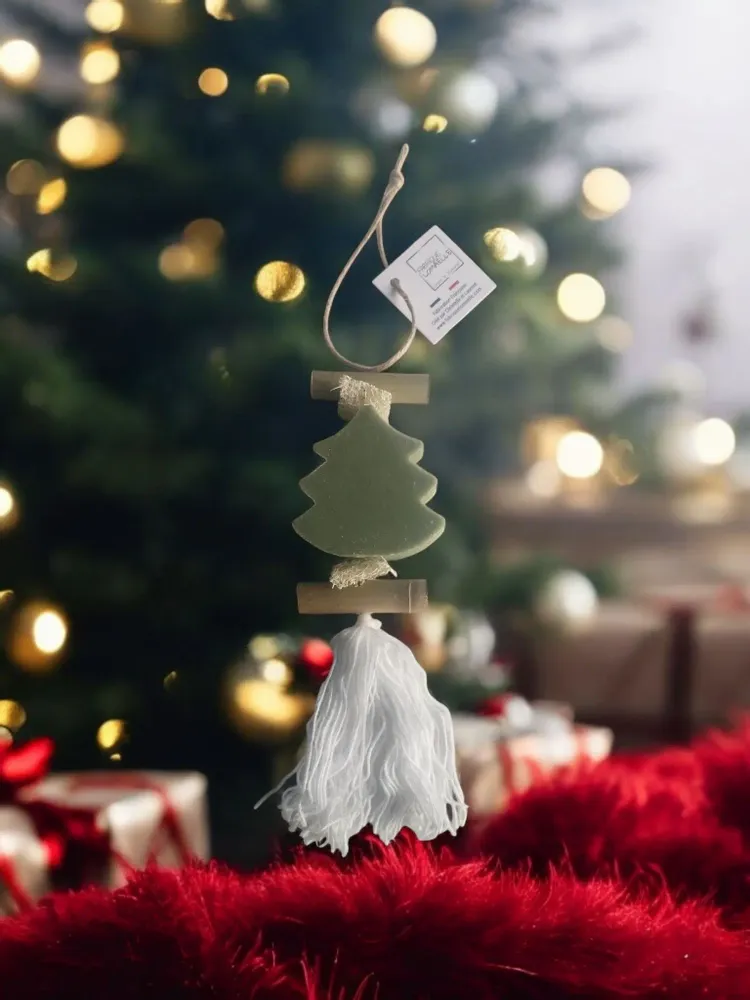 Savons - Tresse 1 Savon Sapin Vert Parfum Cèdre - FABRIQUE LOMAELLE