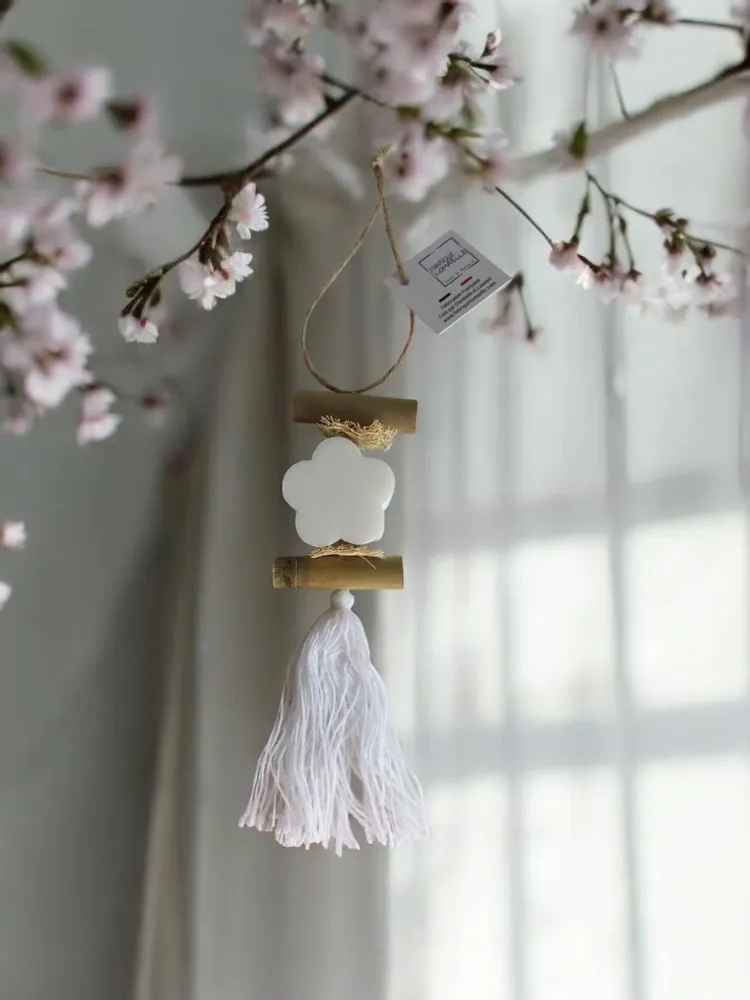 Savons - Tresse 1 savon Fleur Blanche Bergamote - FABRIQUE LOMAELLE