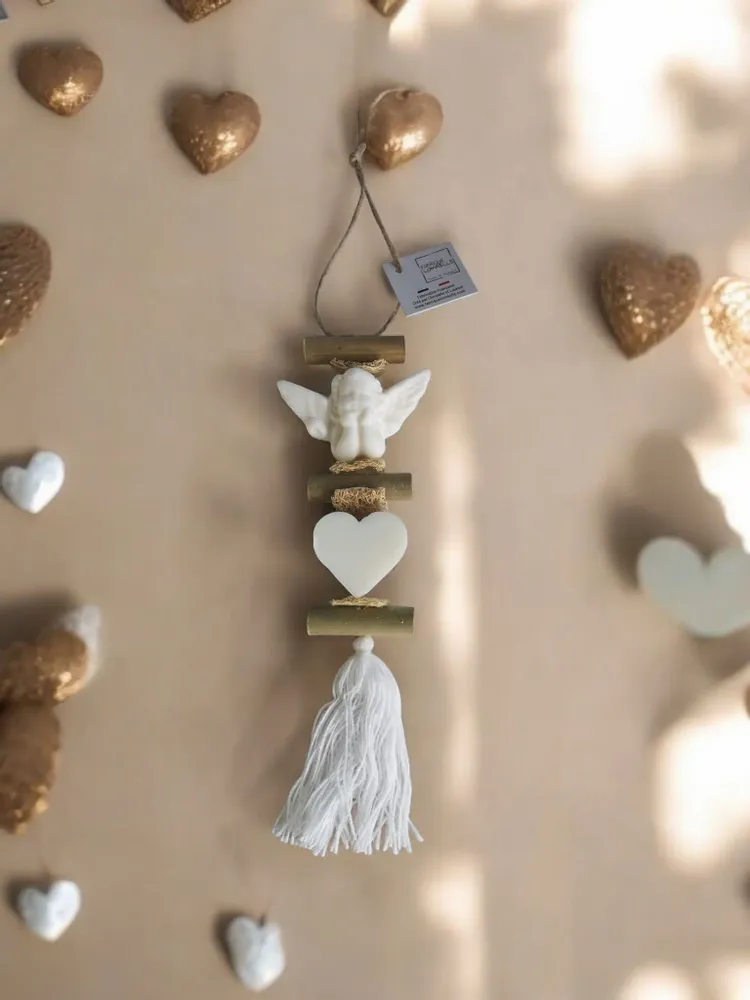 Savons - Tresse 1 Savon Ange et 1 Savon Cœur Bergamote - FABRIQUE LOMAELLE