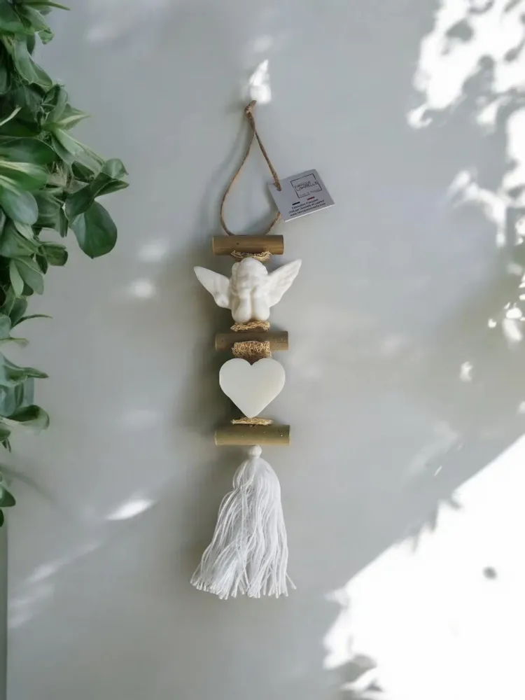 Savons - Tresse 1 Savon Ange et 1 Savon Cœur Bergamote - FABRIQUE LOMAELLE