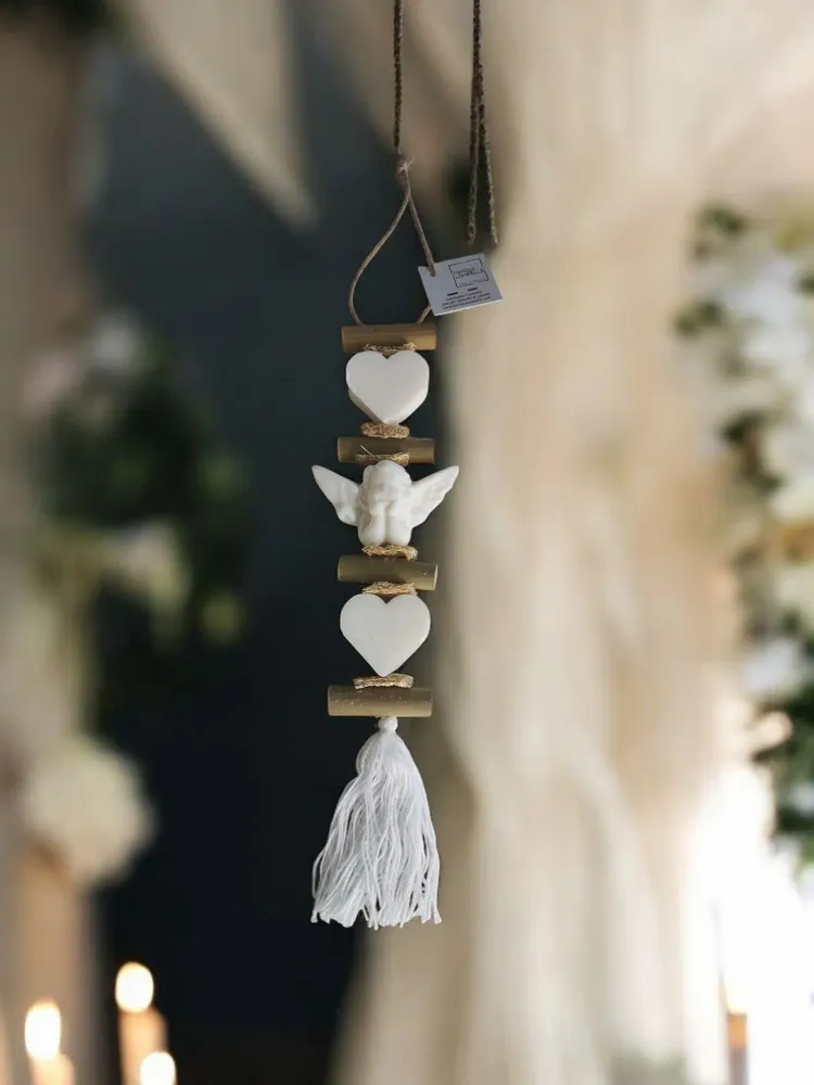 Soaps - braid 1 Bergamot Heart Soap and 1 Angel Soap 1 Bergamot Heart Soap - FABRIQUE LOMAELLE