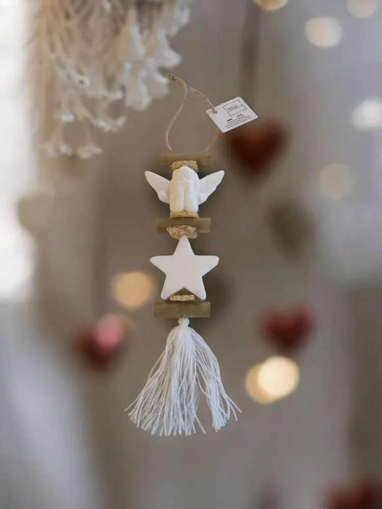 Savons - Tresse 1 Savon Ange et 1 Savon Etoile Bergamote - FABRIQUE LOMAELLE