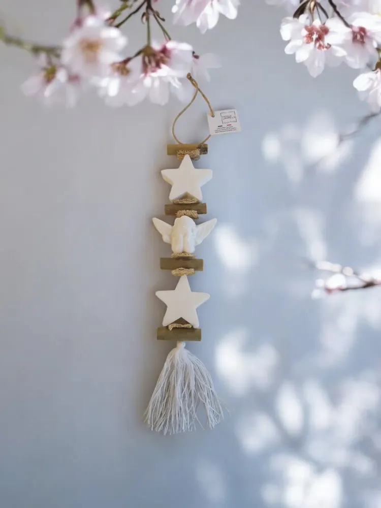 Savons - tresse 1 Savon Etoile Bergamote et 1 Savon Ange Bergamote 1 Savon Etoile Bergamote - FABRIQUE LOMAELLE