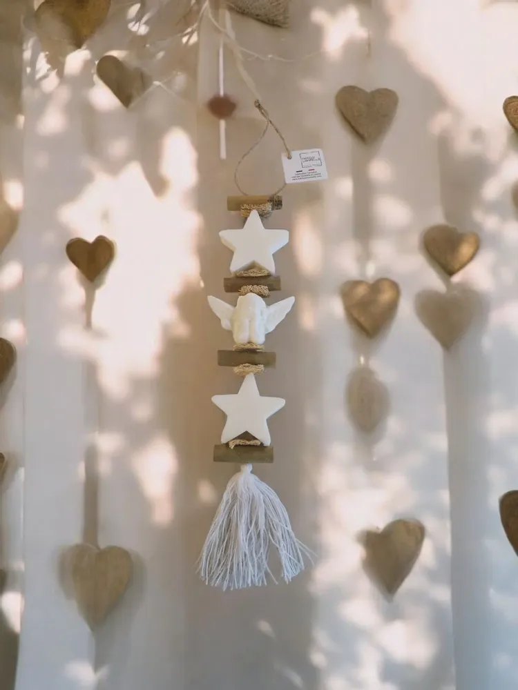 Savons - tresse 1 Savon Etoile Bergamote et 1 Savon Ange Bergamote 1 Savon Etoile Bergamote - FABRIQUE LOMAELLE