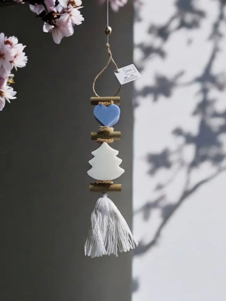 Savons - Tresse 1 Savon Cœur Ecume et 1 Savon Sapin Blanc Bergamote - FABRIQUE LOMAELLE