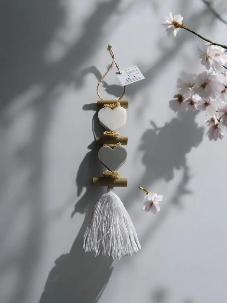 Savons - Tresse 1 Savon Cœur Bergamote et 1 Savon Cœur Opium - FABRIQUE LOMAELLE