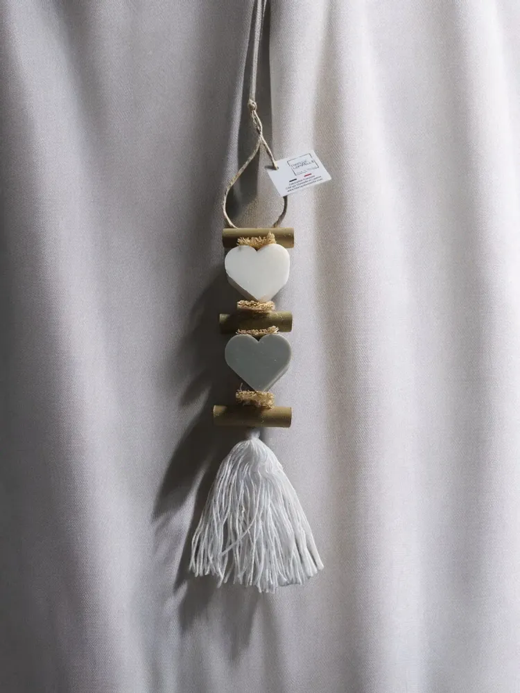 Savons - Tresse 1 Savon Cœur Bergamote et 1 Savon Cœur Opium - FABRIQUE LOMAELLE