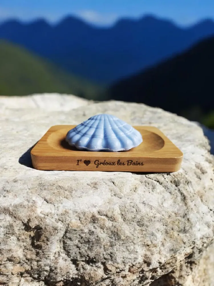 Soaps - Personalized Bamboo Soap Dish - FABRIQUE LOMAELLE