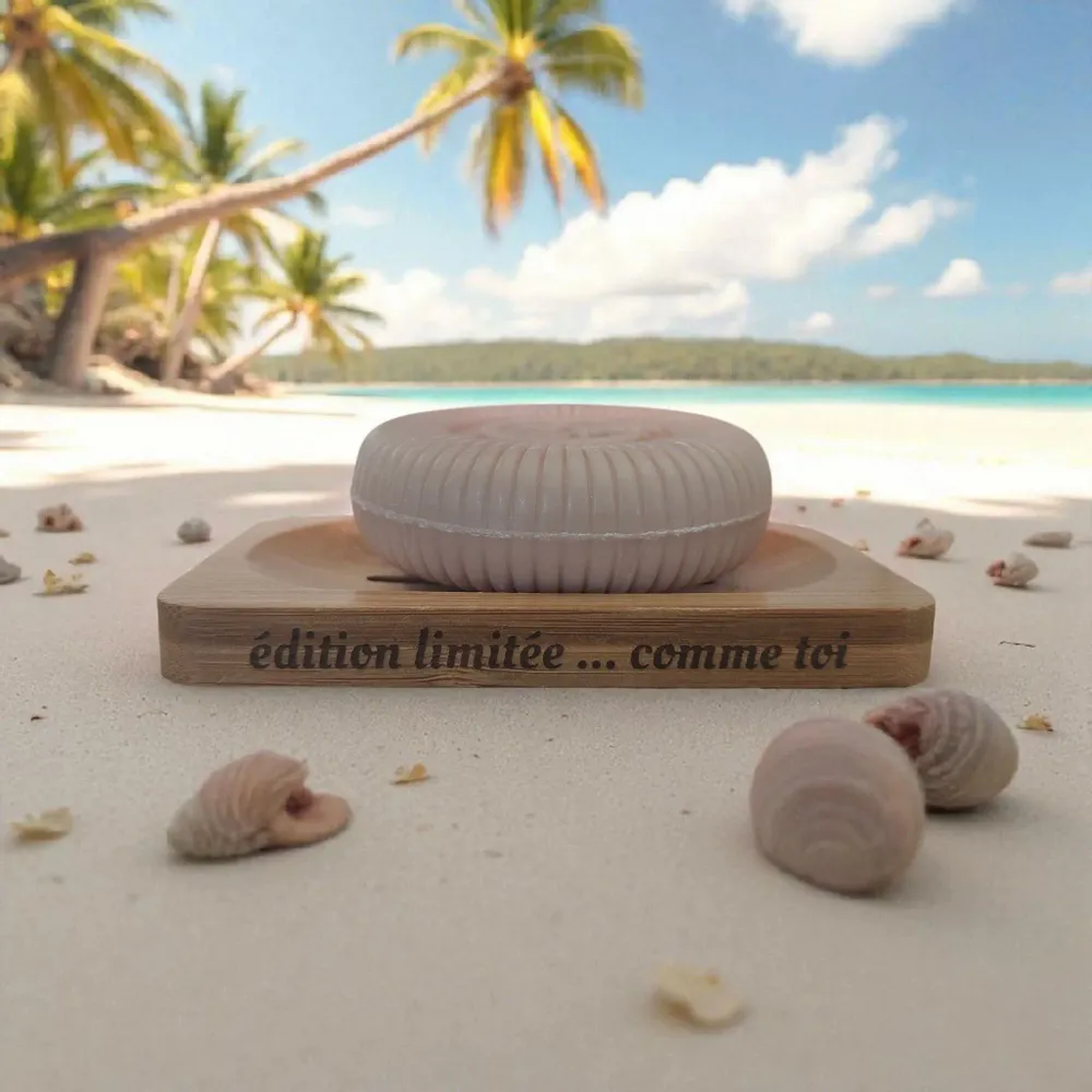 Savons - Porte savon personnalisé en Bambou "Edition limitée…" - FABRIQUE LOMAELLE