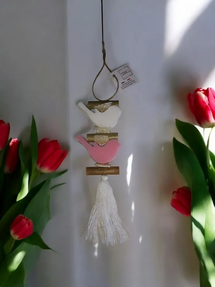Savons - Tresse 1 Savon Oiseau Blanc Bergamote et un Savon Oiseau Rose - FABRIQUE LOMAELLE