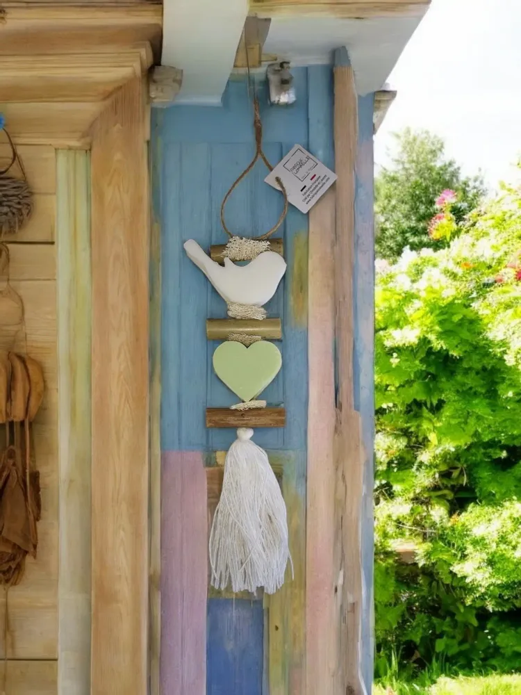 Soaps - Braid 1 White Bird Bergamot Soap and a Verbena Heart - FABRIQUE LOMAELLE