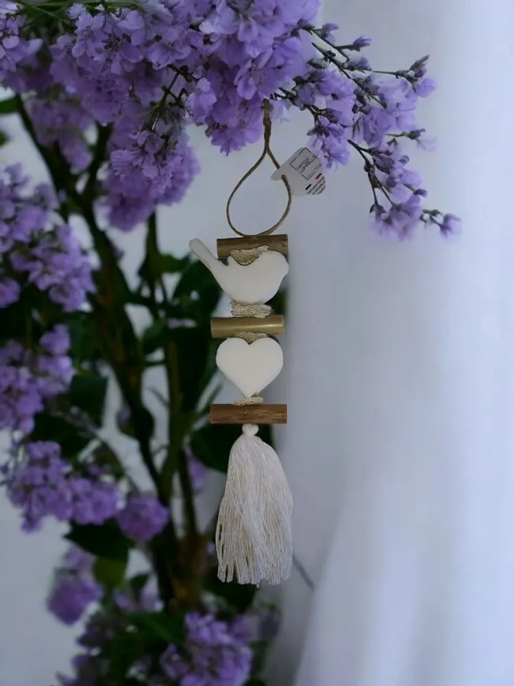 Soaps - Braid 1 White Bird Bergamot Soap and a White Bergamot Heart - FABRIQUE LOMAELLE
