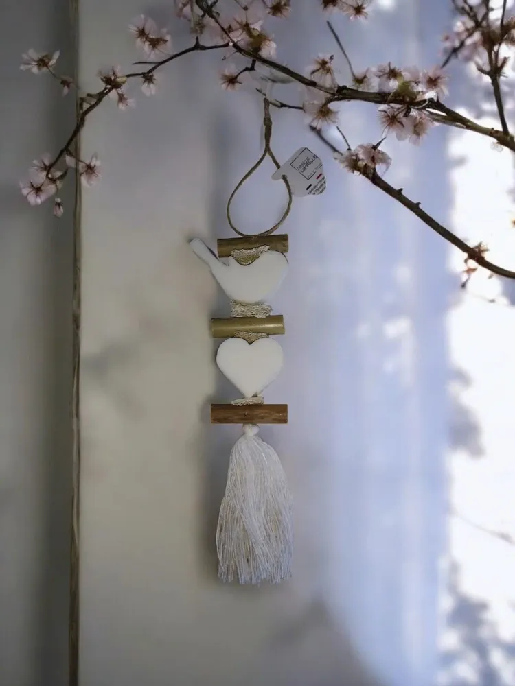 Soaps - Braid 1 White Bird Bergamot Soap and a White Bergamot Heart - FABRIQUE LOMAELLE