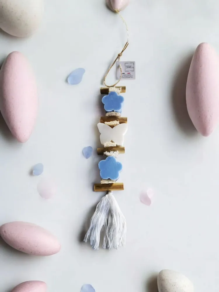 Soaps - Braid 1 Flower Foam Soap 1 Butterfly Bergamot Soap 1 Flower Foam Soap - FABRIQUE LOMAELLE