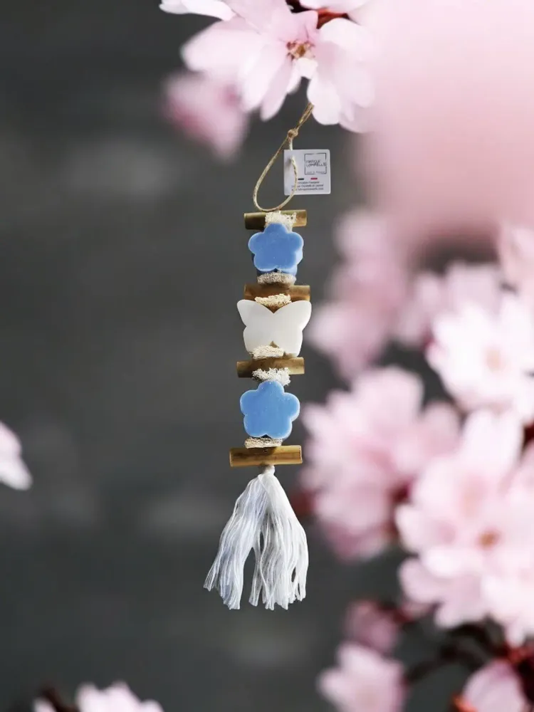 Soaps - Braid 1 Flower Foam Soap 1 Butterfly Bergamot Soap 1 Flower Foam Soap - FABRIQUE LOMAELLE