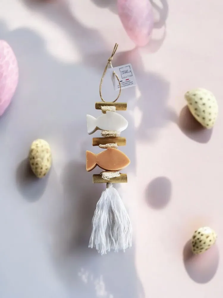 Soaps - Braid 1 Fish Soap Bergamot 1 Fish Soap Orange Blossom - FABRIQUE LOMAELLE