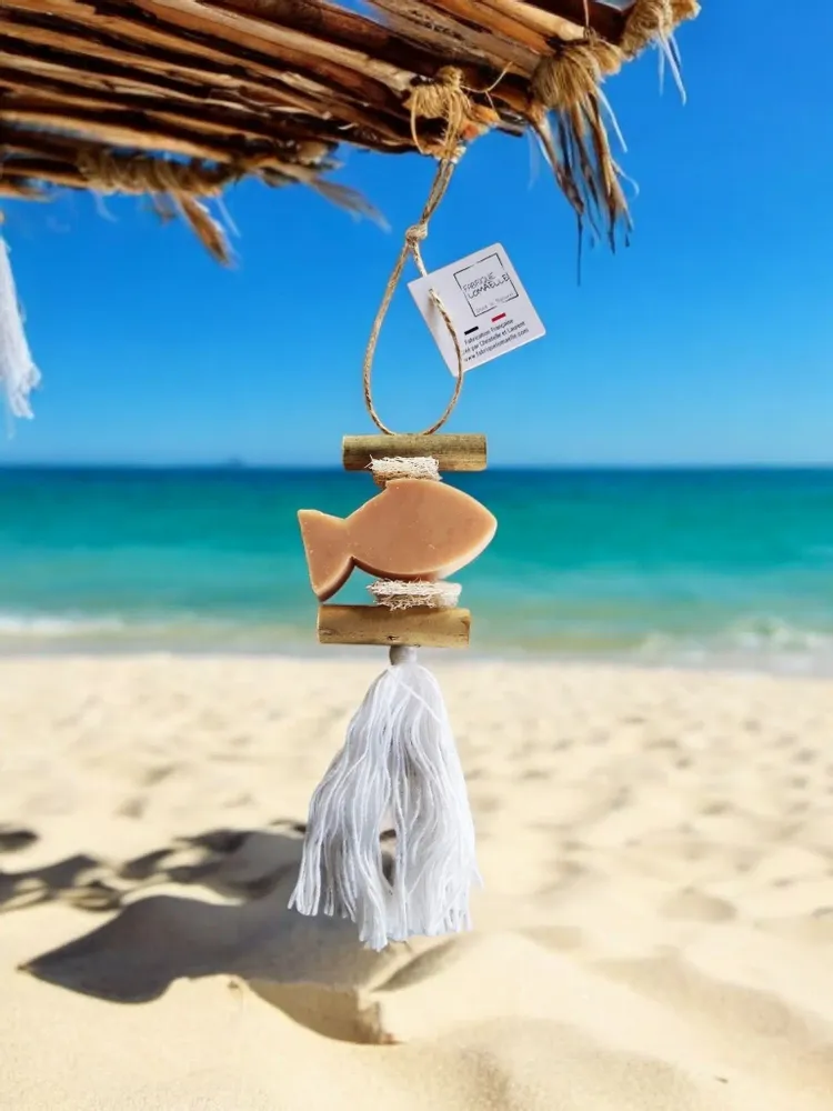 Savons - Tresse 1 Savon Poisson Fleur d'Oranger - FABRIQUE LOMAELLE