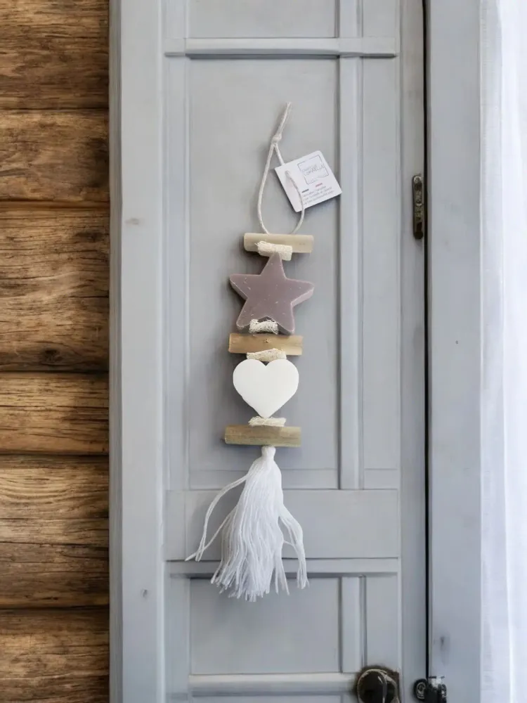 Savons - Tresse 1 Savon Etoile Fleur de Coton et un Savon Cœur Bergamote - FABRIQUE LOMAELLE