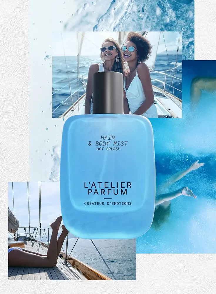 Fragrance for women & men - HAIR & BODY MISTS HOT SPLASH - L'ATELIER PARFUM PARIS