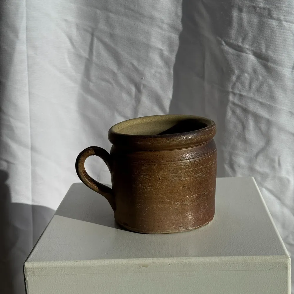 Food storage - Saint Amand speckled stoneware rillette pot H13 (1) - OFFICE OBJETS